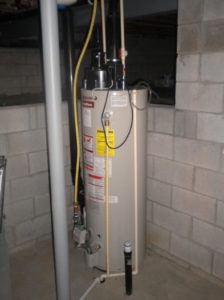 water heater that needs repair